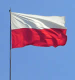 Drapeau de la Pologne