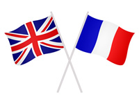 Drapeau UK France