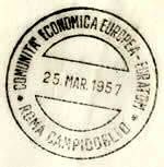 Cachet Traité de Rome