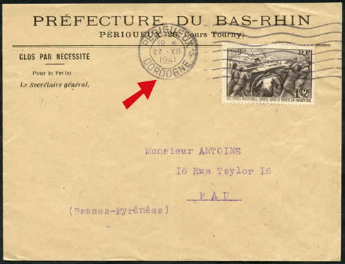 Préfecture du bas-Rhin en Dordogne