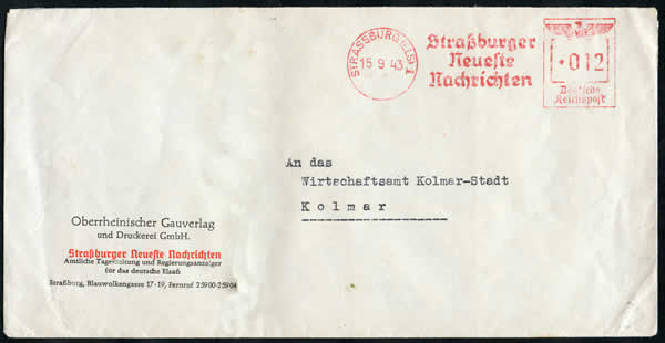 Dernières nouvelles d'Alsace