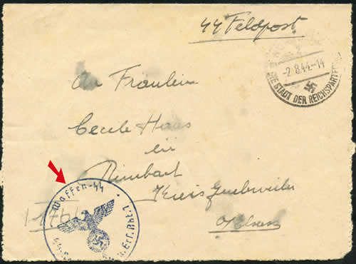 Lettre d'un malgré-nous incoprporé dans la Waffen SS