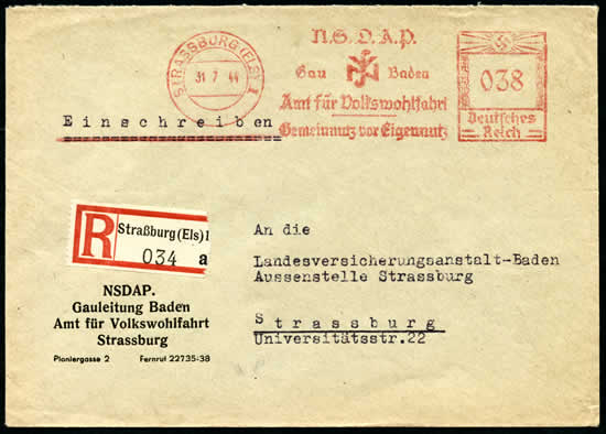 NSDAP Strasbourg
