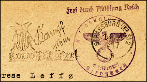 Oblitération mécanique lutte contre le Doryphore Strasbourg