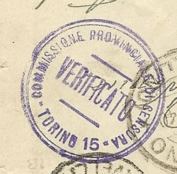 Censure provinciale  italienne