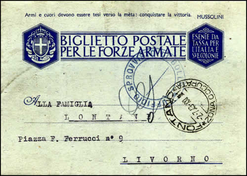 cachet Fontano zona occupata