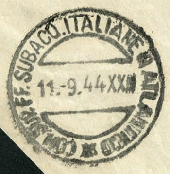 cachet postal base de Bordeaux