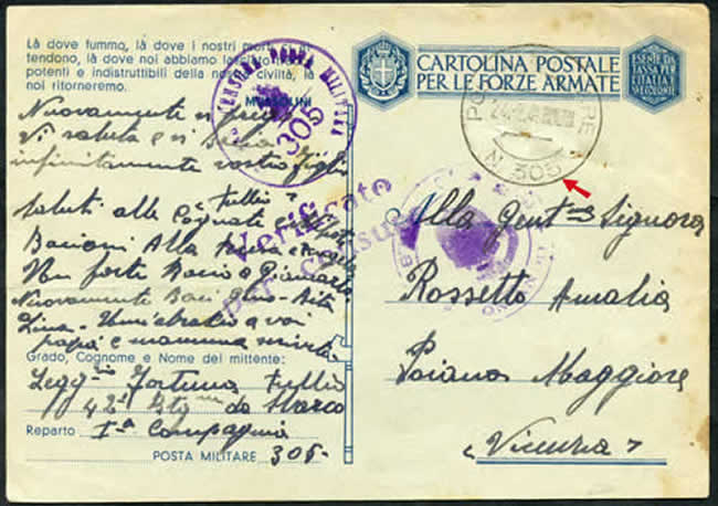 CPFM avec censure militaire Toulon