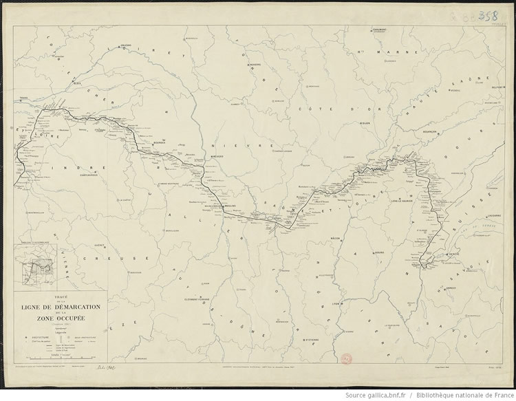Ligne de démarcation centre