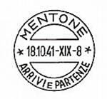 Cachet Mentone Arrivi e partenze