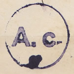 Puce de censure pour le courrier du Nord de la France