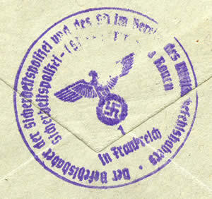 cachet administratif verso