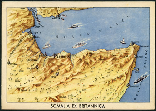 Somliland occupée par l'italie