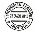 Cachet Ventimiglia  ferrovia