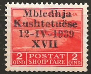 Annexion de l'Albanie par l'Italie