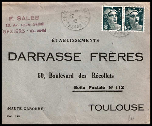 Ambulant de mobilisation Sète à Bordeaux