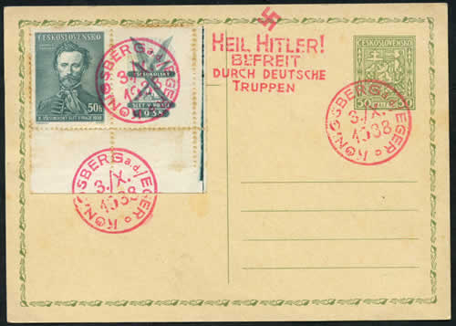 Flamme libération des Sudètes