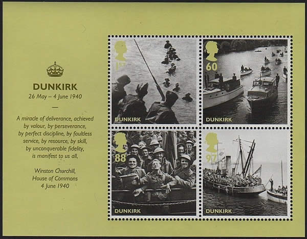 Bloc 60ème anniversaire de Dunkerque