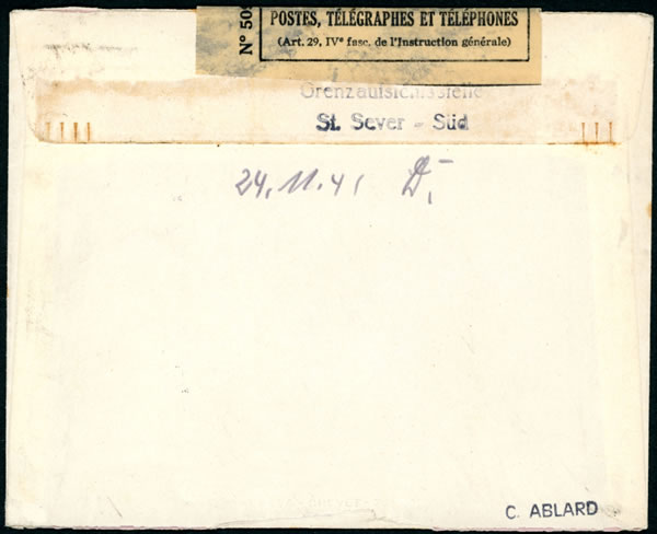 Bureau frontière de Saint-Sever