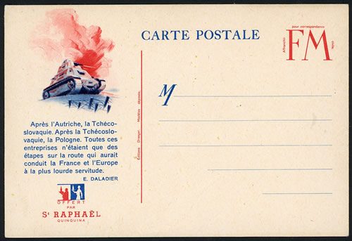 CPFM publicité Raphael et char