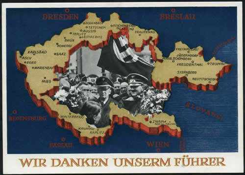 Entier Postal Sudètes