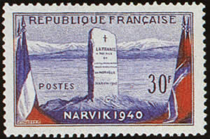 Narvik bicolore non émis