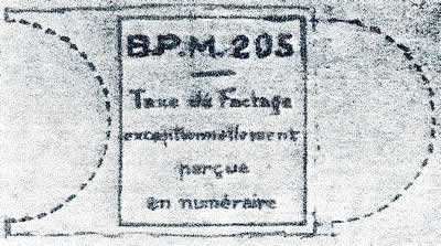 Etiquette pour mandat