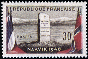 narvik Tricolore non-émis