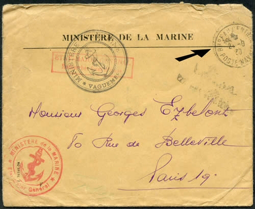 Bureau central Poste navale