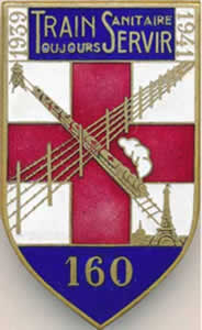 ecusson train sanitaire
