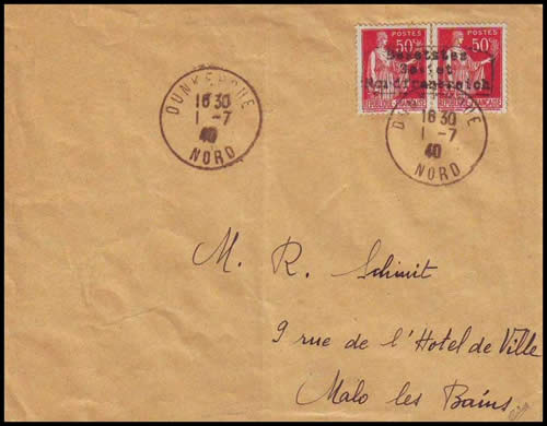 Surcharge de Dunkerque