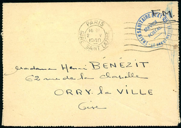 Train Sanitaire Etat 25 