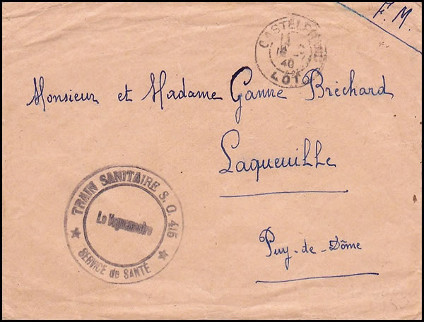 Train sanitaire SO 415 1940