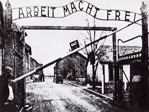 Entrée d'Auschwitz