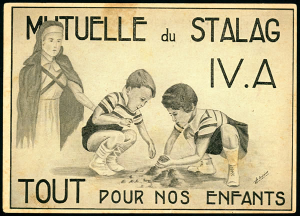 Carte Postale Mutuelle Stalag IV A