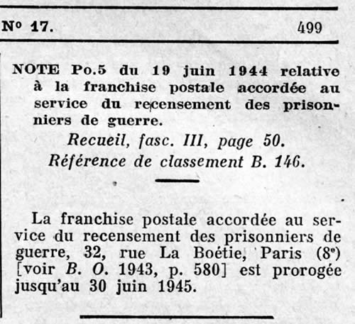 extension de franchise