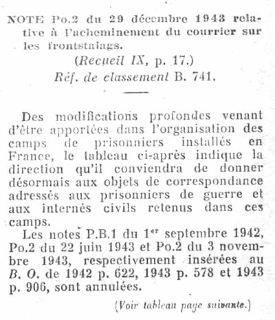 Liste Frontstalag 12/43