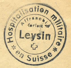 Cachet Hopital Leysin