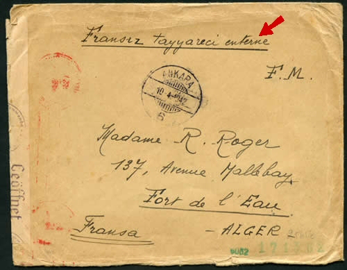 Pilote interné en Turquie