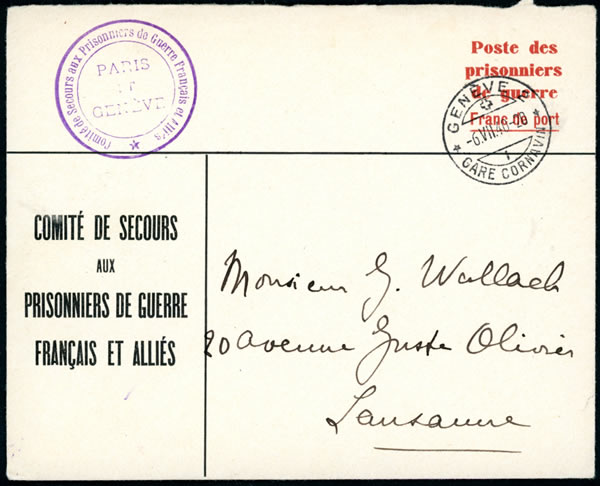 Comité de secours aux prisonniers français et alliés