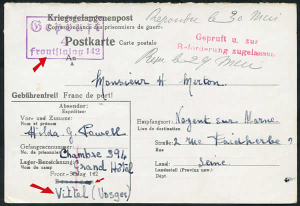 Frontstalag 142 de Vittel