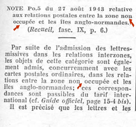 Cartes postales vers Jersey