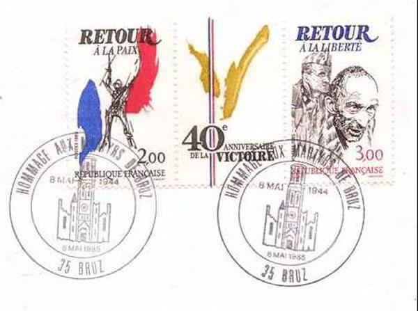 Obliteration temporaire ville de Bruz