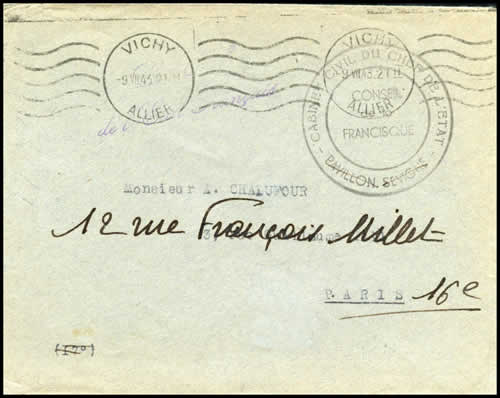 cabinet du Conseil de la francisque