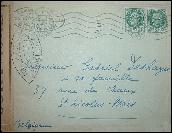 Censure LLY de Lyon 1944