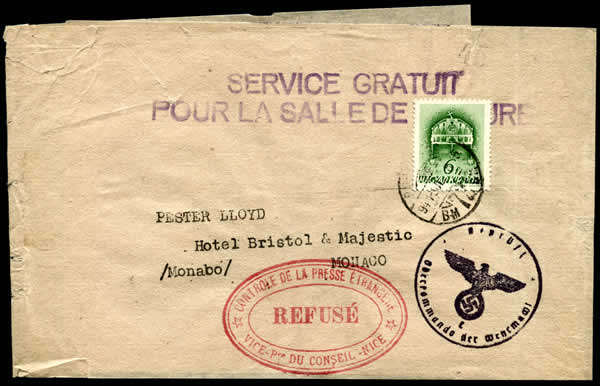 Censure presse refusé