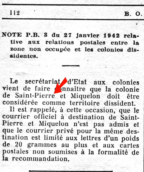 colonies dissidentes