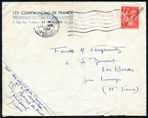 Lettre des ompagnons de France