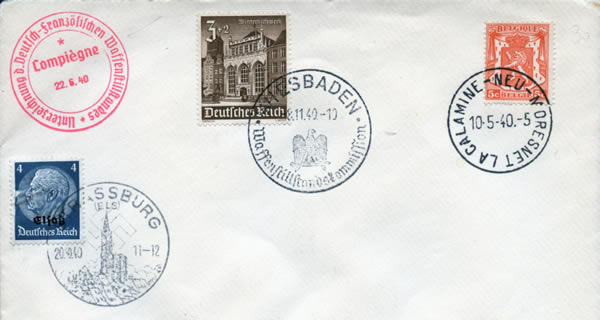 Souvenir annexions allemandes