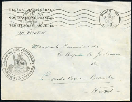 Délégué et cachet admin